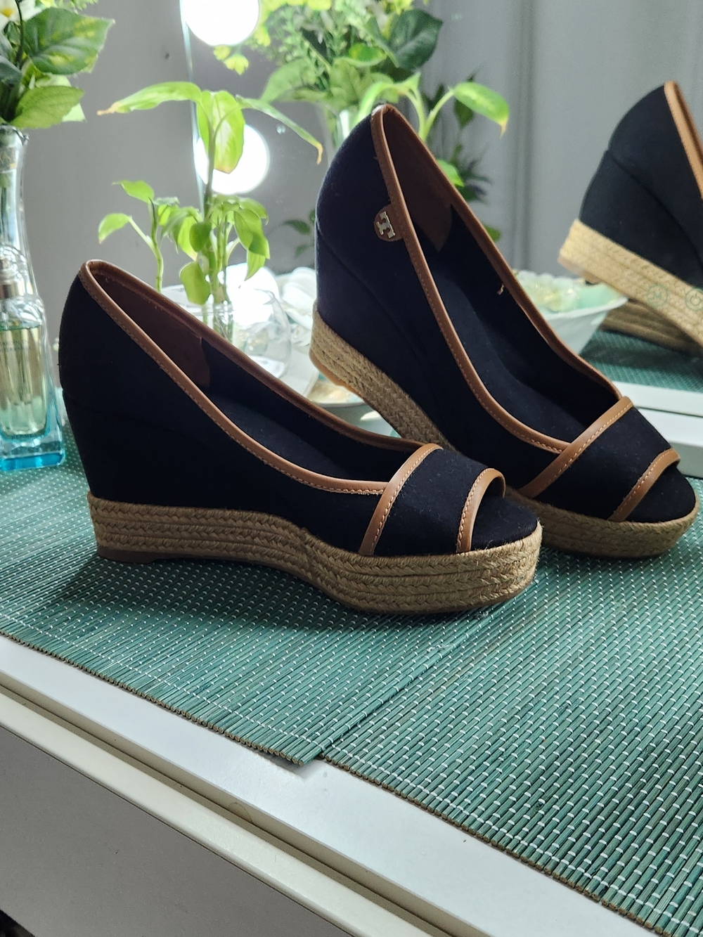 ✨ Tory Burch Espadrille Wedges ✨